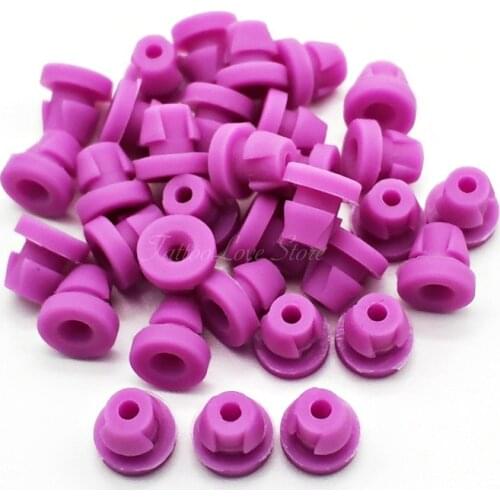 Silicone Tattoo Needle Grommet Nipples Non Slip Model 100PCS