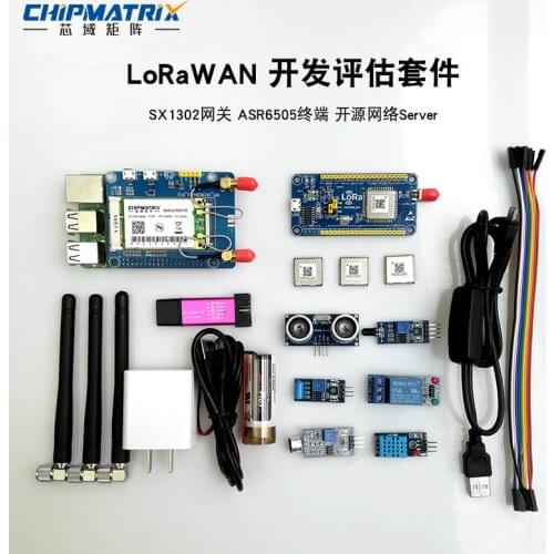 SX1302 LoRaWAN Development Kit Raspberry Pi Open Source Gateway ASR6505 LoRa Development Node