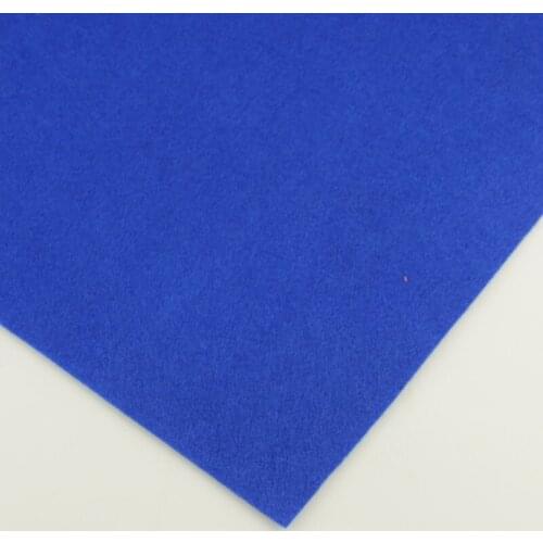 Deep Blue Style 100% Polyester for Photographic Backgrounds Felt Fabric Interior Decoration Tradmarks Embroidery Suitcase Shoes