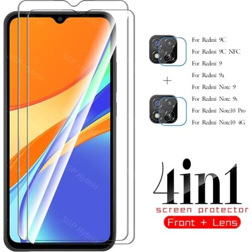 Protective glass redmi 9c camera lens screen protector For xiaomi redmi 9 c redmi9c xiomi xaomi redmy c9 9c tempered glass film