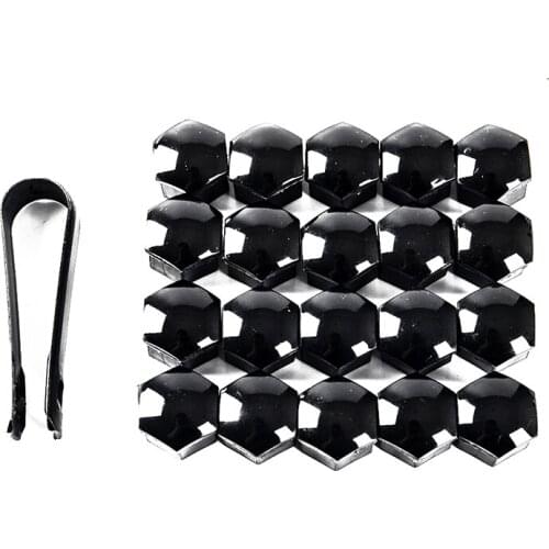 17mm 20Pcs/lot Wheel Lug Bolt Center Nut Covers Caps