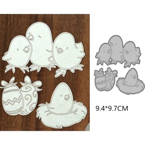 2021 Cute Chick New Metal Cutting Dies Photo Album and Planner Die Cut Scrapbooking For Crafts Card Making no Stamps