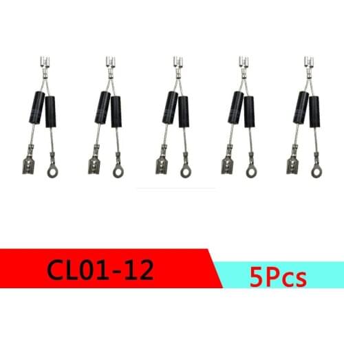 5PCS CL01-12 RG403 HV-6X2PI RG3110 Microwave High Voltage Diode Rectifier Replaces Microwave Oven Parts