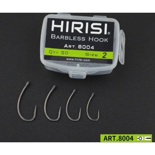 50 Pcs/lot Sea Offset Hook Carp Fishing Soft Bait Hooks Universal Dry Fly Hooks Single Barbless Curved Hooks Non-barb Hook2020