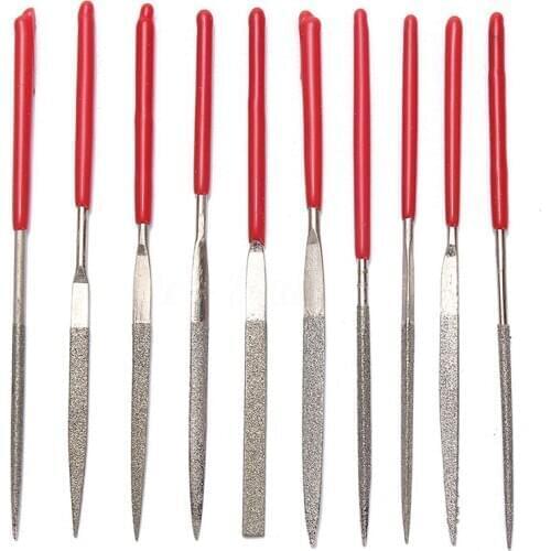 10pcs Diamond Needle Precision Repair Craft Jewellery Glass Tool Kit