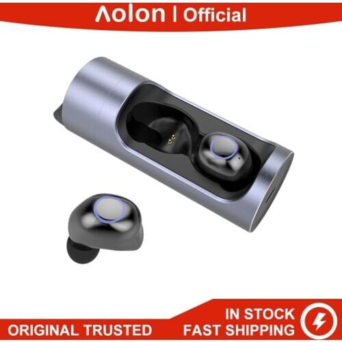 Aolon B12 Wireless Bluetooth 5.0 TWS Headset HIFI Mini Sports Running Support iOS/Android Phones HD Call