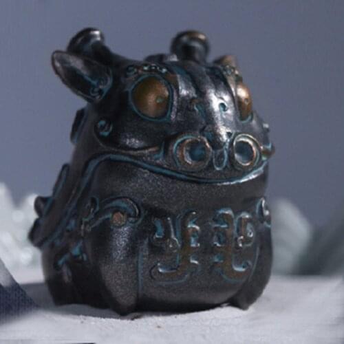 Blind Box Bronze Team Series Tide Play Bronze Antique Surprise Box Handmade Ornaments Young Man Home Accessories Toys Girls Gift