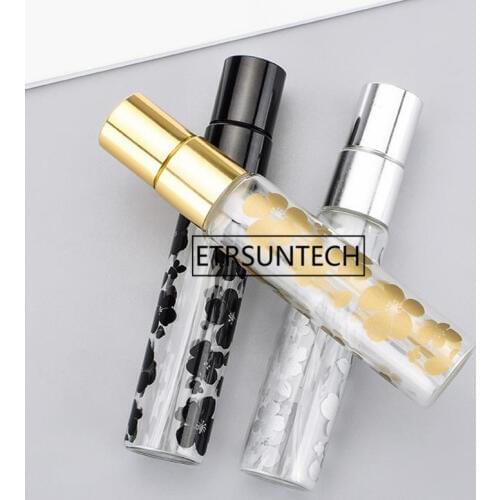 10ml Spray Bottle Small Empty Glass Atomizer Perfume Bottles Mini Liquid Tonic Essential Oil Cosmetic Container F1648