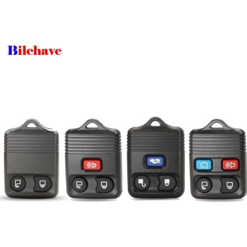 Bilchave 2/3/4 Buttons Remote Folding Car Key Shell For Ford Mustang Focus Lincoln LS Town Car Mercury Grand Marquis Sable