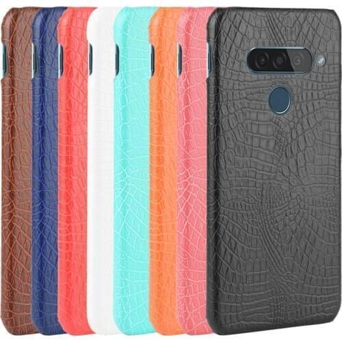 For LG G8 G8S ThinQ G820N Case Colored Matte Shockproof Leather Skin Hard PC Back Cover Case for LG G8 G8S Thinq LM-G820N