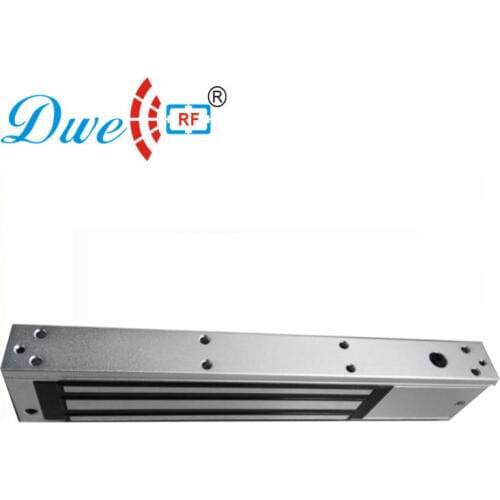 DWE CC RF electromagnetic lock 280kg 600lbs glass door electromagnet door locking with led light door status