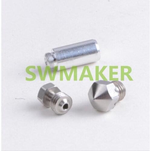 MK10 All Metal Hotend Upgrade kit for 1.75mm fliament 0.4 nozzle thermal barrier tube for DIY all kinds 3D priter