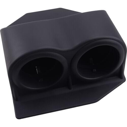 New Car ABS Front Dual Cup Bottle Beverage Holder Fit For Chevrolet Corvette C5 C6 Z06