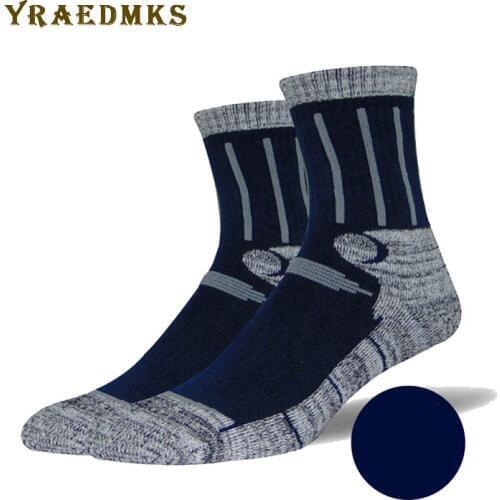 Autumn and winter thick professional outdoor ski fishing sports terry towel socks long tube running function socks Sneakers Sock