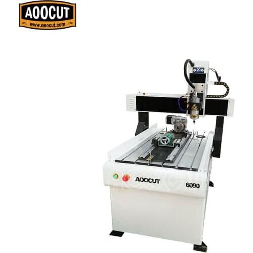 Direct mini advertisement cnc router manufacture Aoocut 6090 for small industries