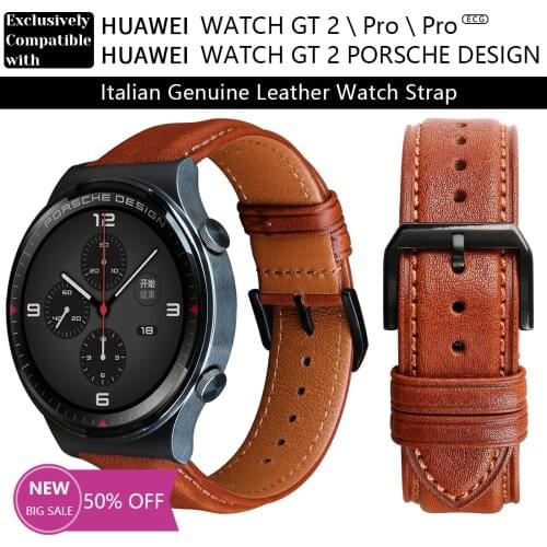 Genuine Soft Quick Release Leather Strap 22mm 20mm For Huawei GT 2 Strap Wrist Band For Samsung Galaxy Watch For Smart Watch