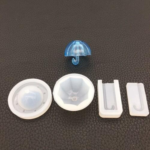 Silicone Mold For Resin Umbrella Handmade DIY Epoxy Resin Molds Jewelry Making Fondant Cake Decoration Jewelry Tools