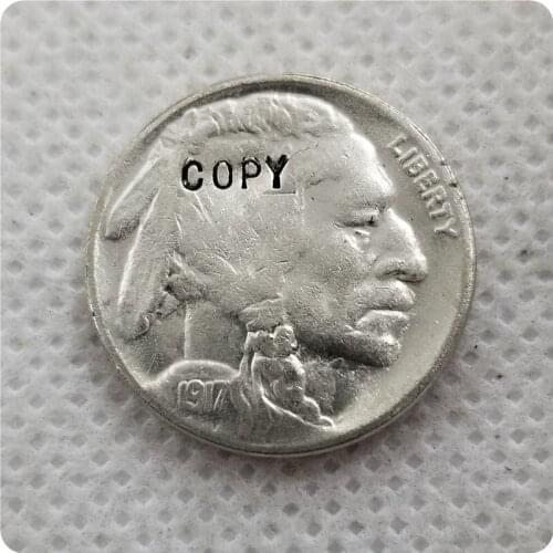 USA 1917-S,D BUFFALO NICKEL Copy Coin commemorative coins-replica coins medal coins collectibles