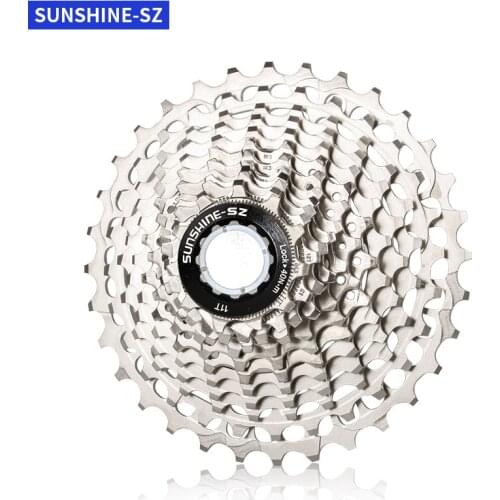 SUNSHINE MTB Freewheel 8 Speed 11T-36T Steel Cassette Flywheel Bicycle Parts for SHIMANO