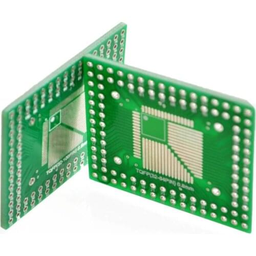 10pcs/lot FQFP TQFP 32 44 64 80 100 LQF SMD turn dip 0.5/0.8 mm adapter plate