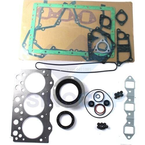 3D95S-W-1 3D95S-W Engine Overhaul Gasket Kit For Komatsu PC50UU-1 PC40-6 Excavator 6201-K1-2000 6201-K2-2000