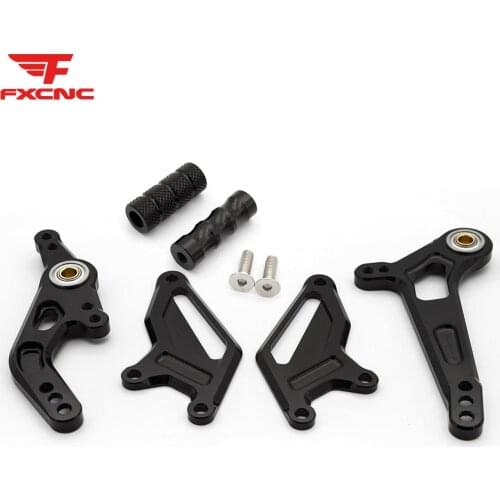 For MV Agusta F3 675 EAS Brutale 12-17 CNC Aluminum Alloy Motorcycle Rearset Footrest Footpeg Pedal Foot rest Accessories Part