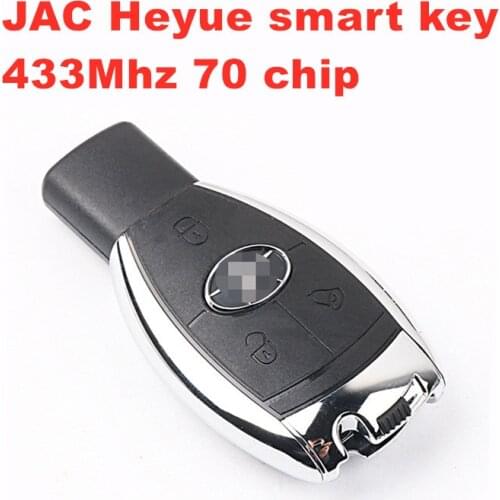 For original JAC Heyue smart key 433Mhz 46 chip do not include key blade