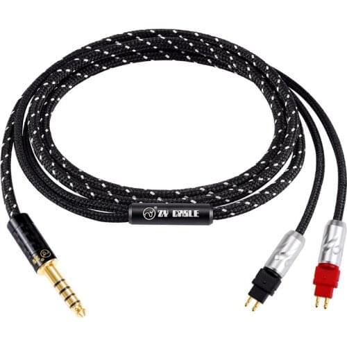 Fanmusic ZY Cable ZY-245 4.4mm Balanced Four-core twisted pair single crystal copper headset upgrade cable for HD600 HD650 HD660