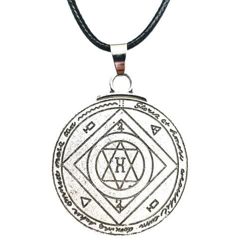 Key Of Solomon For Good Luck Amulet And Talisman Pendants Necklaces With Rope Chain Jwelry For Women