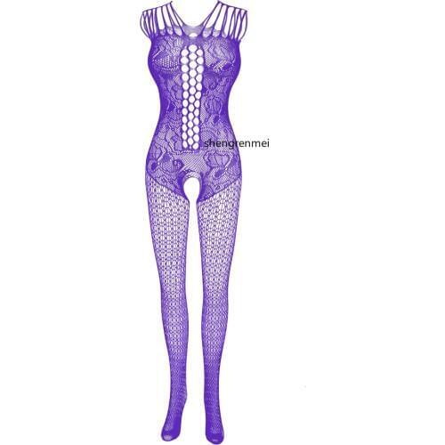 Mens Nightgown Sexy Lingerie Embroidery Flower Male Underwear Adult Fun Bodystocking Gay Open Crotch Jumpsuit Husband Gift
