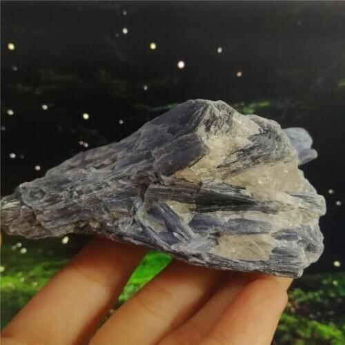 Natural quartz crystals minerals gemstone blue celestite raw stones specimens for home decoration and gift stone collection
