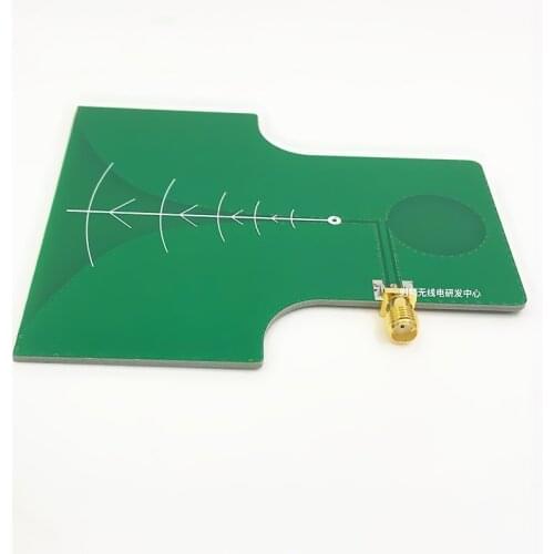 NEW 1PC UWB directional high gain wideband TEM antenna 2.4-10.5GHz 2.4g image transmission antenna