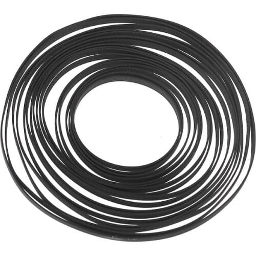 2021 New 5mm Wide Turntable Rubber Belt Flat Drive Belt for Vinyl Record Player Turntable