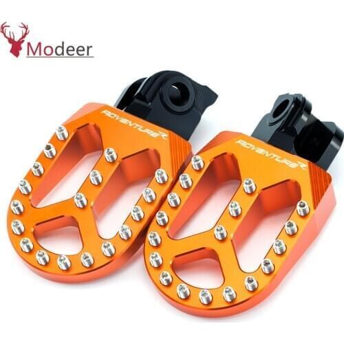 Motorcycle Front Footrest Foot pegs For KTM FREERIDE 250F/250R/350 790/950/990/1050/1190 ADVENTURE/R 1290 SUPER ADVENTURE R/T
