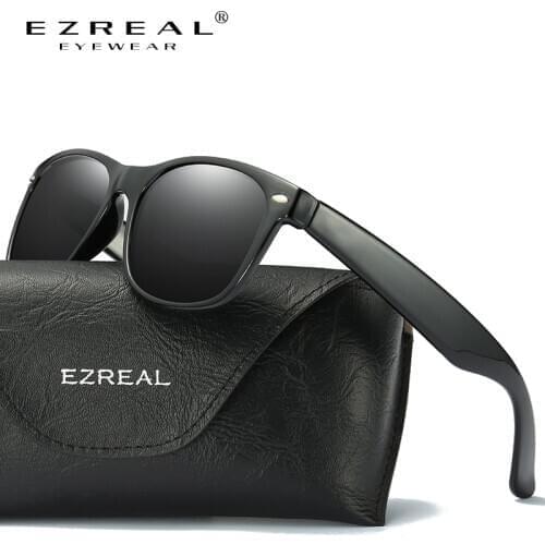 EZREAL Top Brand Designer Polarized Men Women Sunglasses Vintage Fashion Driver Sun Glasses gafas oculos de 214O