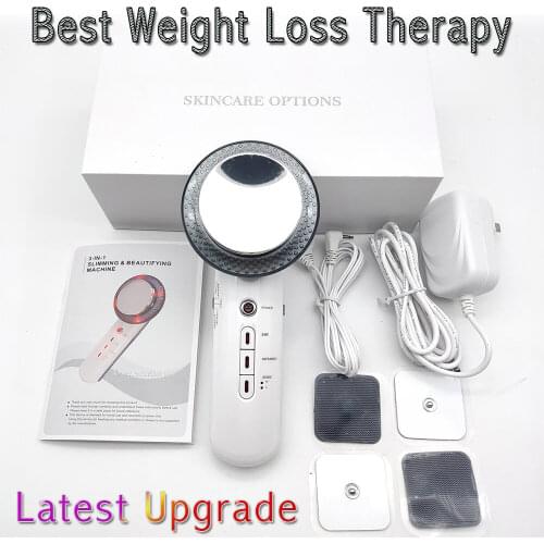 Ultrasonic Cavitation EMS Body Slimming Massager Loss Weight Anti Cellulite Fat Burner Patch Galvanic Infrared Therapy Machine