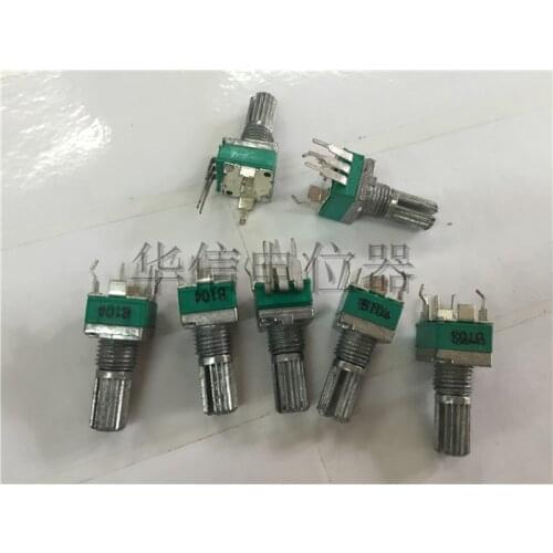 150 pcs precision adjustable potentiometer RK097 097N Vertical clubfoot Single B1K B5K B10K B20K B50K B100K B250K B1M B500K