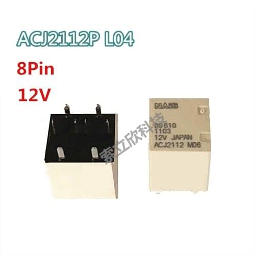 2pcs New Automobile Relay Acj2112 L04 M02 12v Acj2112pAutomobile window glass lifting universal relay 8pin