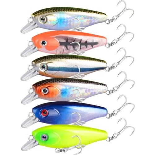 ALEURRE 1Pcs Magic System Sinking Minnow Fishing Lure 65mm 7.5g Crankbait Wobbler Pesca Hard Artificial Bait Tackle
