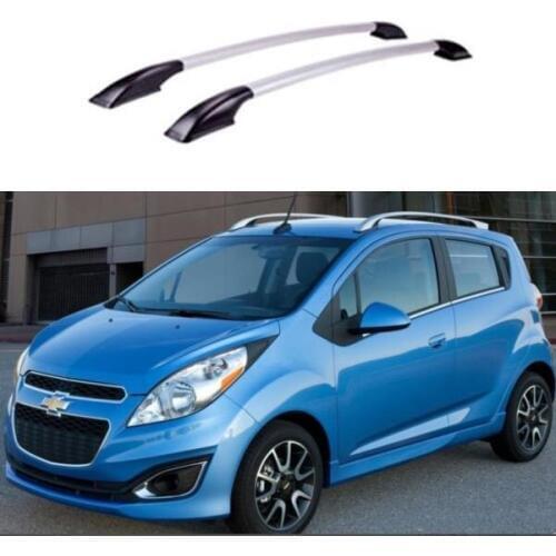 For Chevrolet Spark Aveo hatchback Car Aluminum Alloy Roof rack Luggage Carrier bar Decorative Car accessories