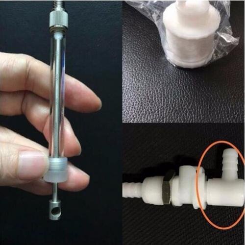 For 100% New Original Syringe 1pcs +filter 2 Pcs + Connector 1pcs