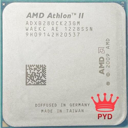 AMD Athlon II X2 B28 B280 3.4 GHz dual-core CPU Processor ADXB280CK23GM Socket AM3