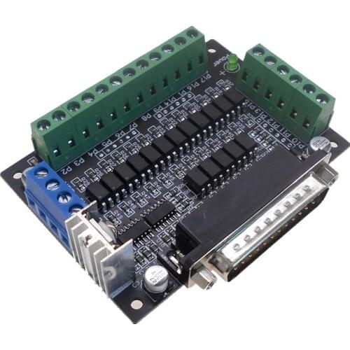 LPT-CNC-B CNC interface board parallel port DB25 photoelectric isolation optocoupler EL817