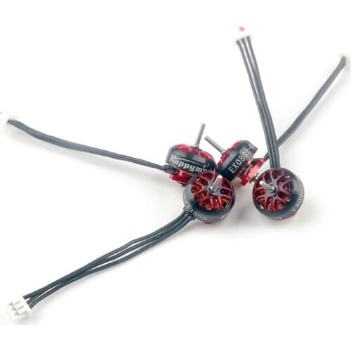Happymodel EX0802 KV19000 KV22000 1mm Shaft Diameter 1S Brushless Motor for 65mm 75mm 85mm RC FPV Racing Tinywhoop Drones toy