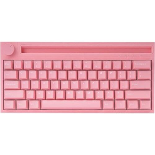 AJAZZ Gaming Mechanical Keyboard 62 Keys RGB Lighting With Bluetooth 5.0 And USB Wired Dual Mode For PC Laptops