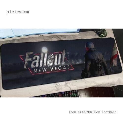 Fallout mouse pad gamer 900x300x3mm gaming mousepad High quality notbook desk mat HD print padmouse games pc gamer mats gamepad