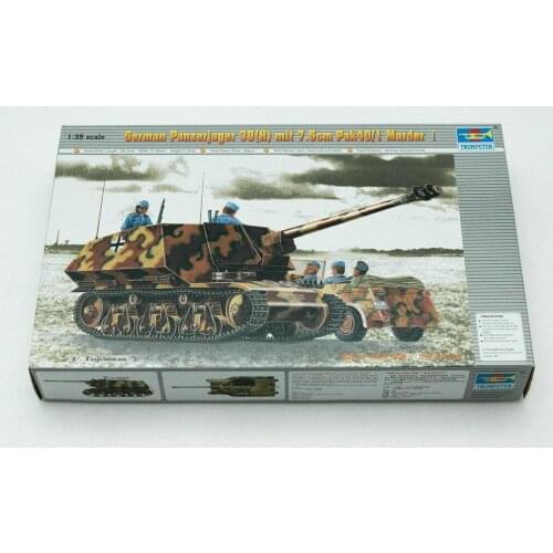 Trumpeter 00354 1/35 German Panzerjager 39(H) w/PAK 40 model kit