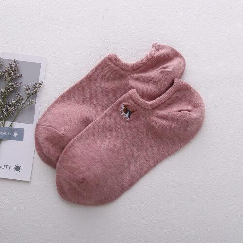 Kawaii Animal character Women Socks Cute Funny Cotton Sock slippers for Female Girls short socks