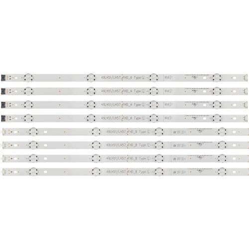 New LED backlight 49LH51/LH57_FHD_A 49LH51/LH57_FHD_B for LG innotek 49LK5100PLA 15.5Y 49"_FHD A-Type B-Type HV490FHB-NBD