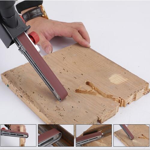 Sander Machine Sanding Belt Adapter Head Convert M10 With Sanding Belts For Electric Angle Grinder Mayitr Woodworking